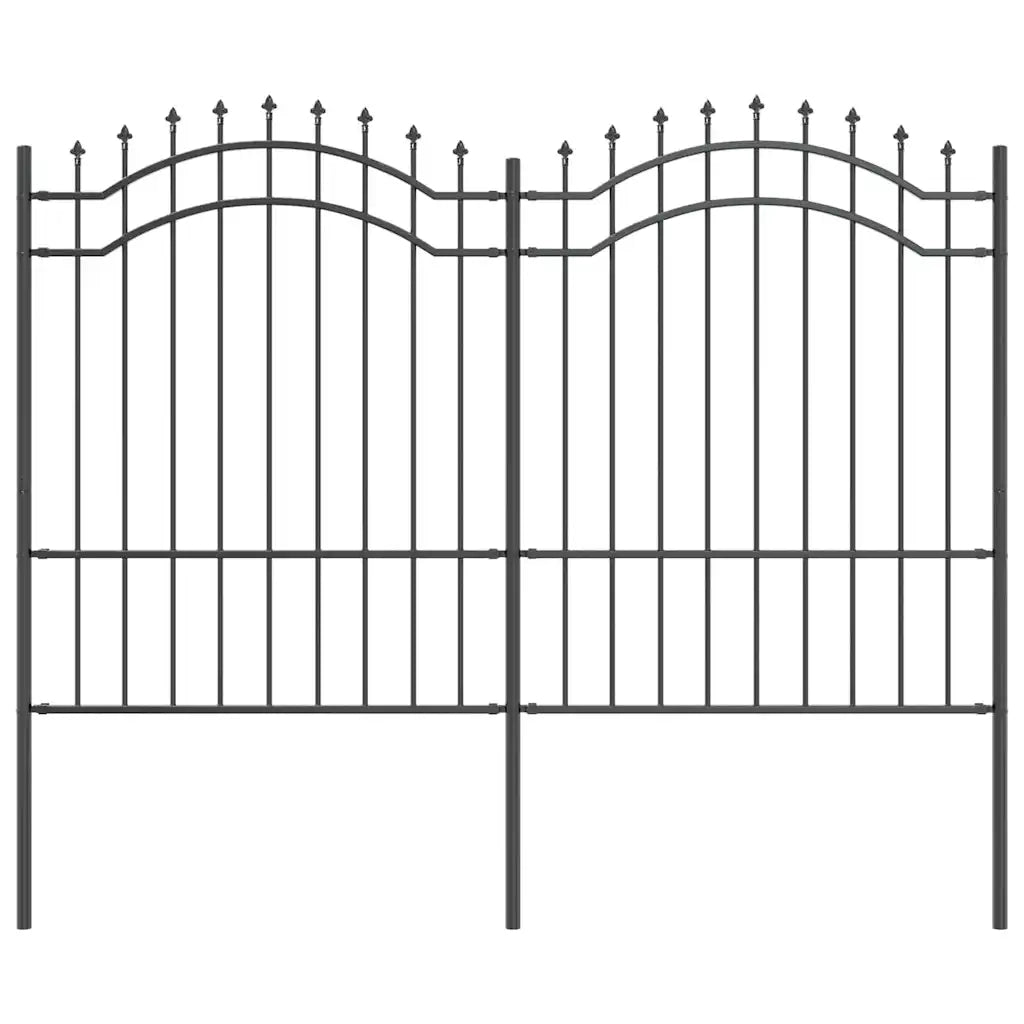 Recinzione per Giardino Woerden Grigio 240 x 190 cm 42003961