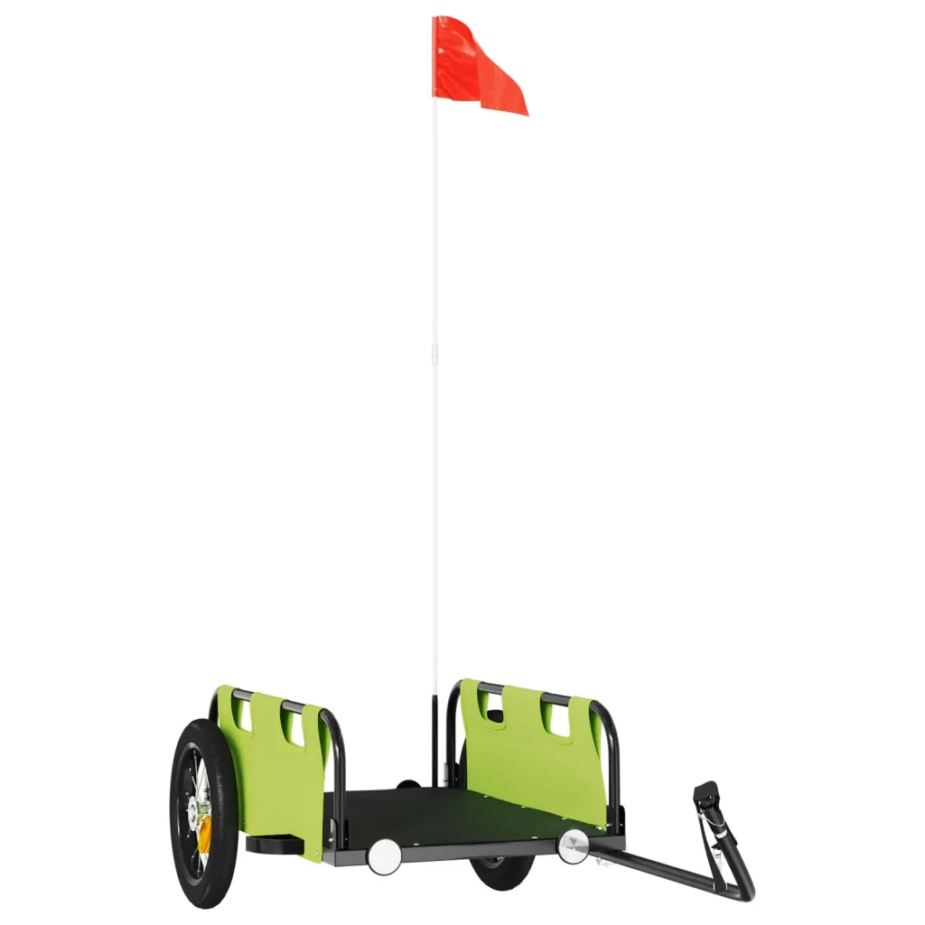 Rimorchio da Bici Verde Oxford e Ferro 94165