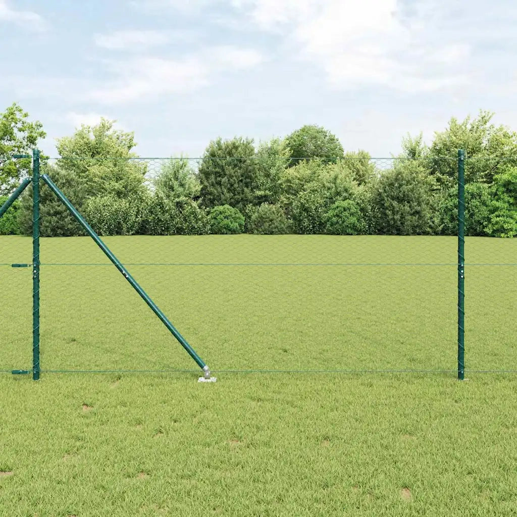 Palo della recinzione Verde 50 x 1,2 m (25 mm rete)