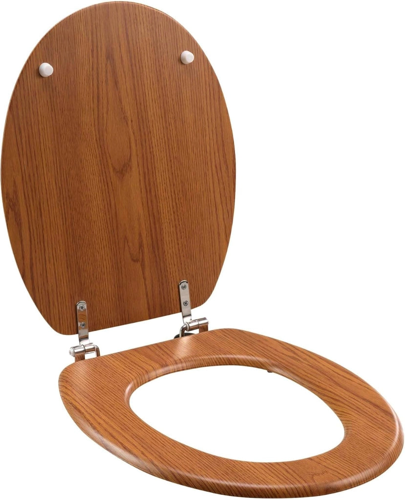 Sedile coprivaso sedile universale in legno noce elegante e resistente