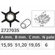 GIRANTE JOHNSON/EVINRUDE 2T 25HP