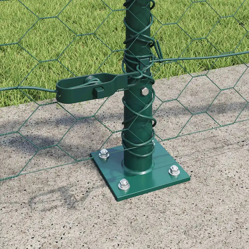 Palo della recinzione Verde 50 x 0,8 m (rete 36 mm)