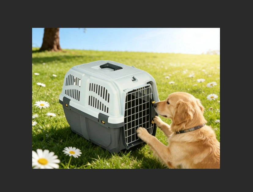 Casetta per Cani e Gatti ¨C zephmum ¨C Grigio 80x60x60 cm