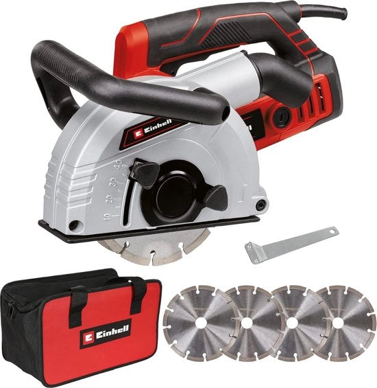 Murafree TE 1700 - 1700W - Regolazione della larghezza della testa fino a 38 mm - Regolazione della profondità della testa fino a 40 mm - Incluso 4 dischi abrasivi diamantati