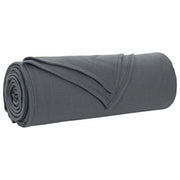 Coperta Grigio scuro 350 x 270 cm Panno
