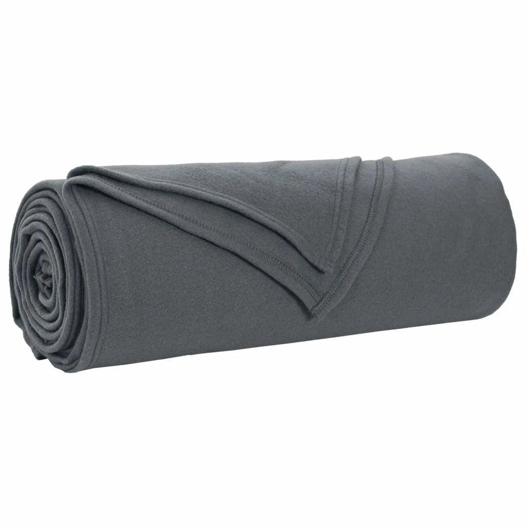 Coperta Grigio scuro 350 x 270 cm Panno