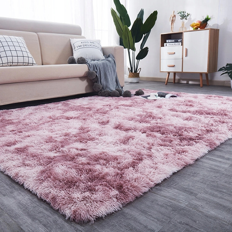 Tappeto rosa morbido e soffice 120x170 cm spesso