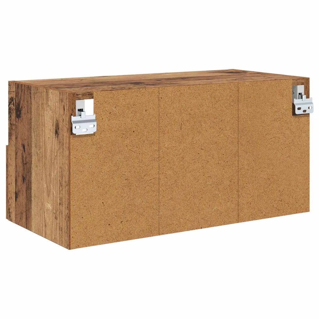 Mobile TV da parete Legno vecchio 60 x 30 x 30 cm 882922