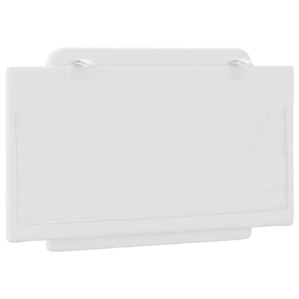 Cuscino Testiera-Cuscino per Testiera Zadar Bianco 80 cm in Similpelle