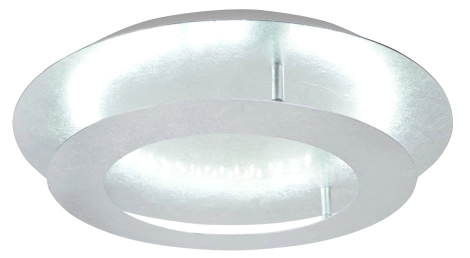 Plafoniera LED Candellux Merle 50cm argento 24W calda