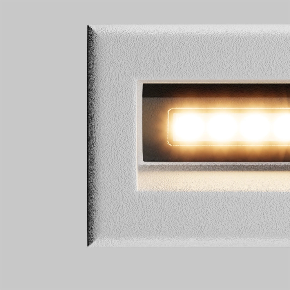 Maytoni Bosca segnapasso da incasso bianco LED 3W 3000K IP65