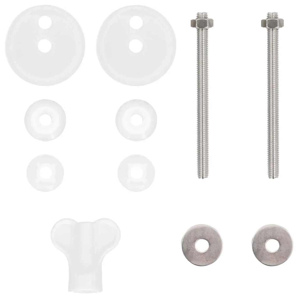 Sedile per toilette con chiusura morbida 2 pcs Marrone 3414531