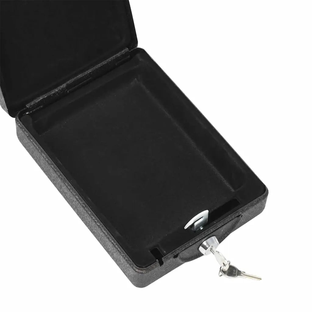 Cassaforte per Auto con blocco Nero 22 x 16 x 7 cm Acciaio 42011320