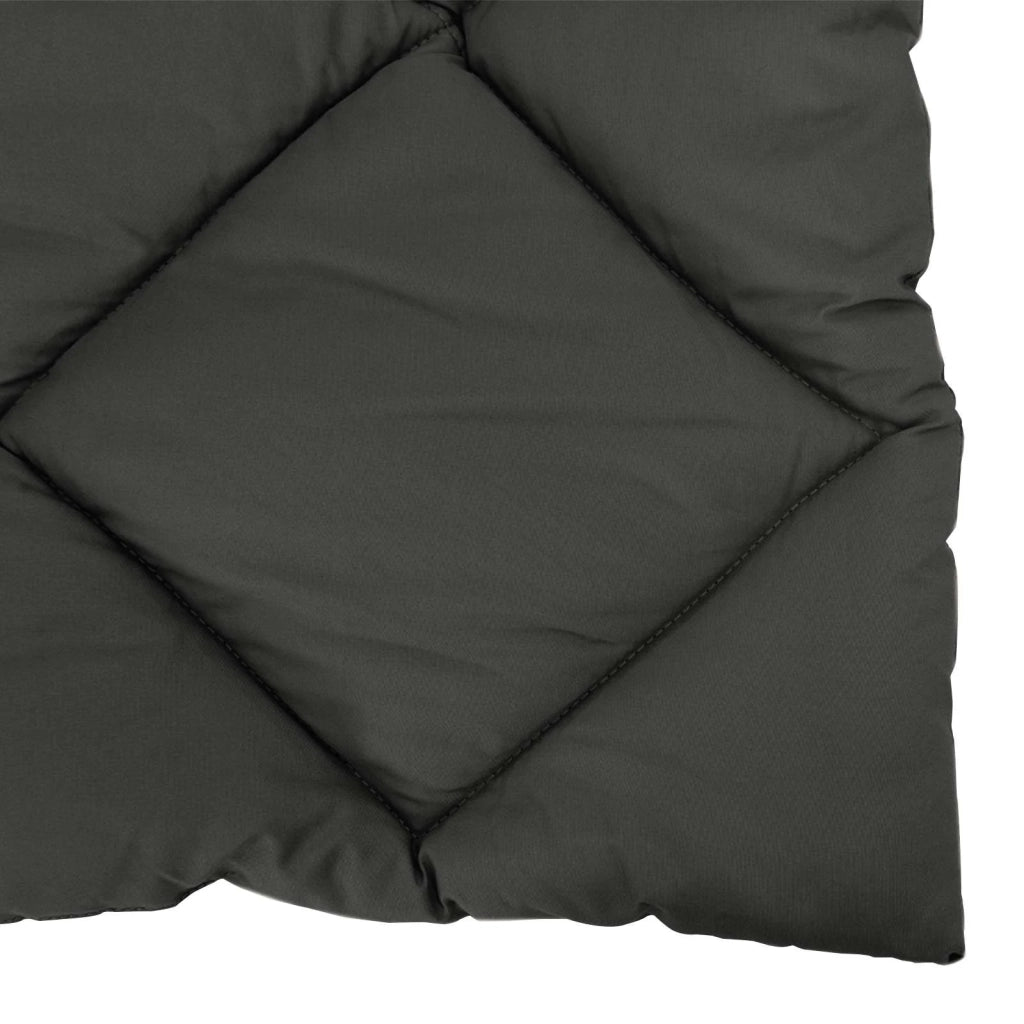Piumone | Duvet Invernale Antracite 135 x 200 cm Microfibra