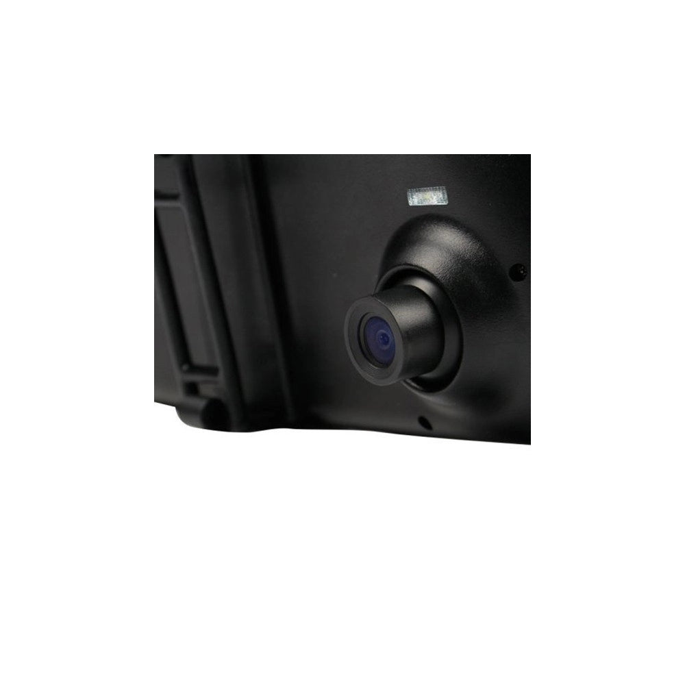 Trade Shop - Specchietto Retrovisore Dvr Telecamera Full Hd 1080p 2.3 "lcd Per Retrocamera -