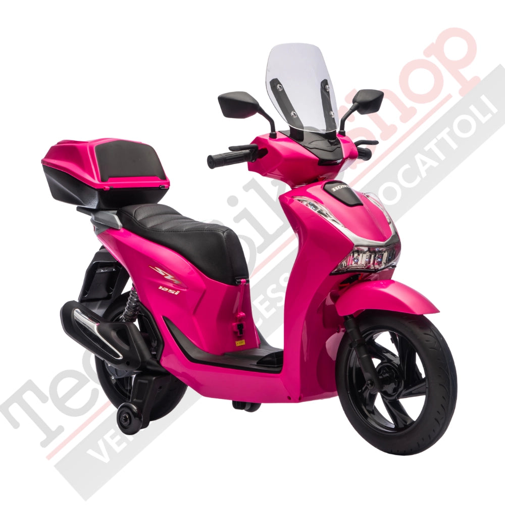 Moto Elettrica per Bambini Honda SH125 -Rosa