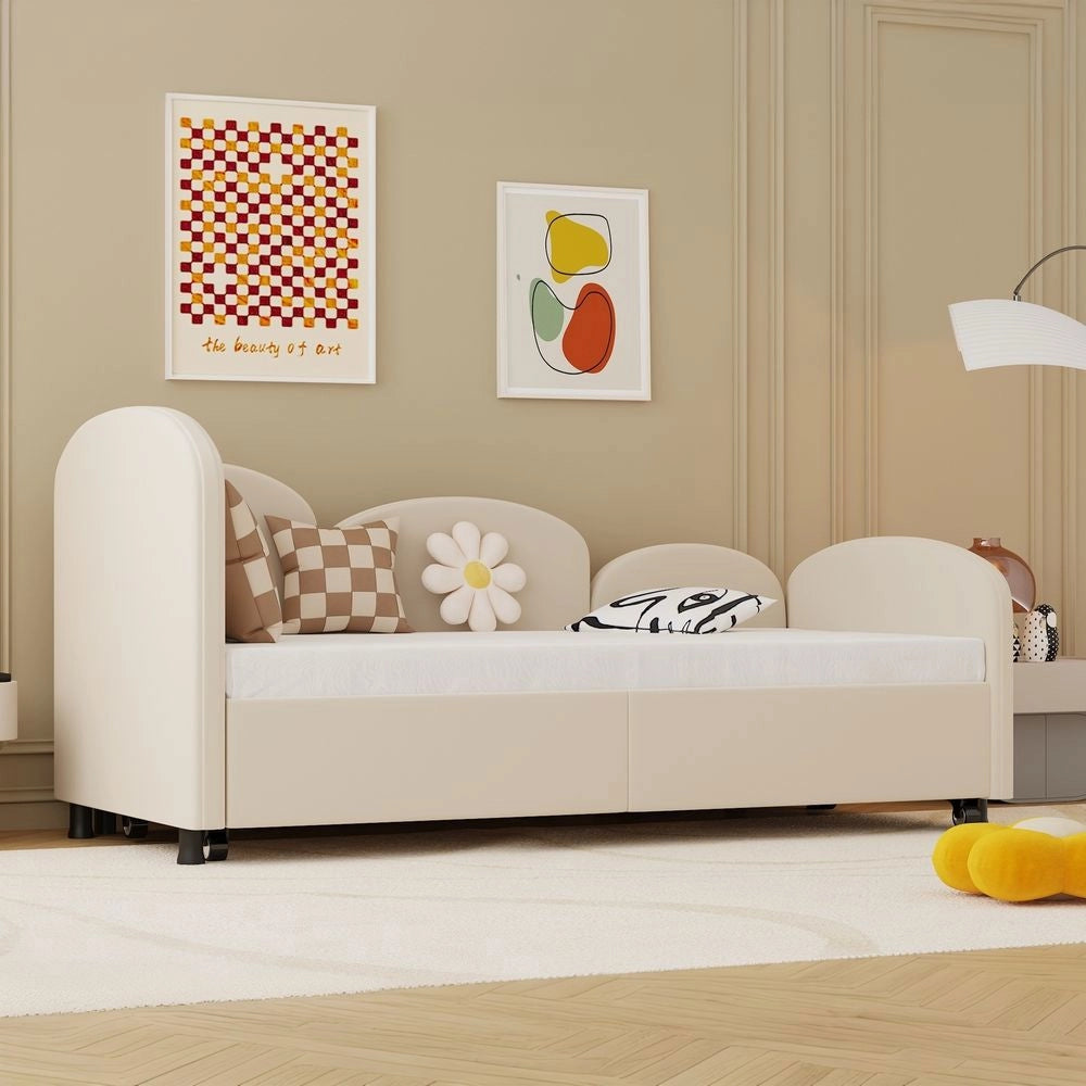 Divano letto SOFTSEA - Xylo - velluto, cassetti, moderno per camera