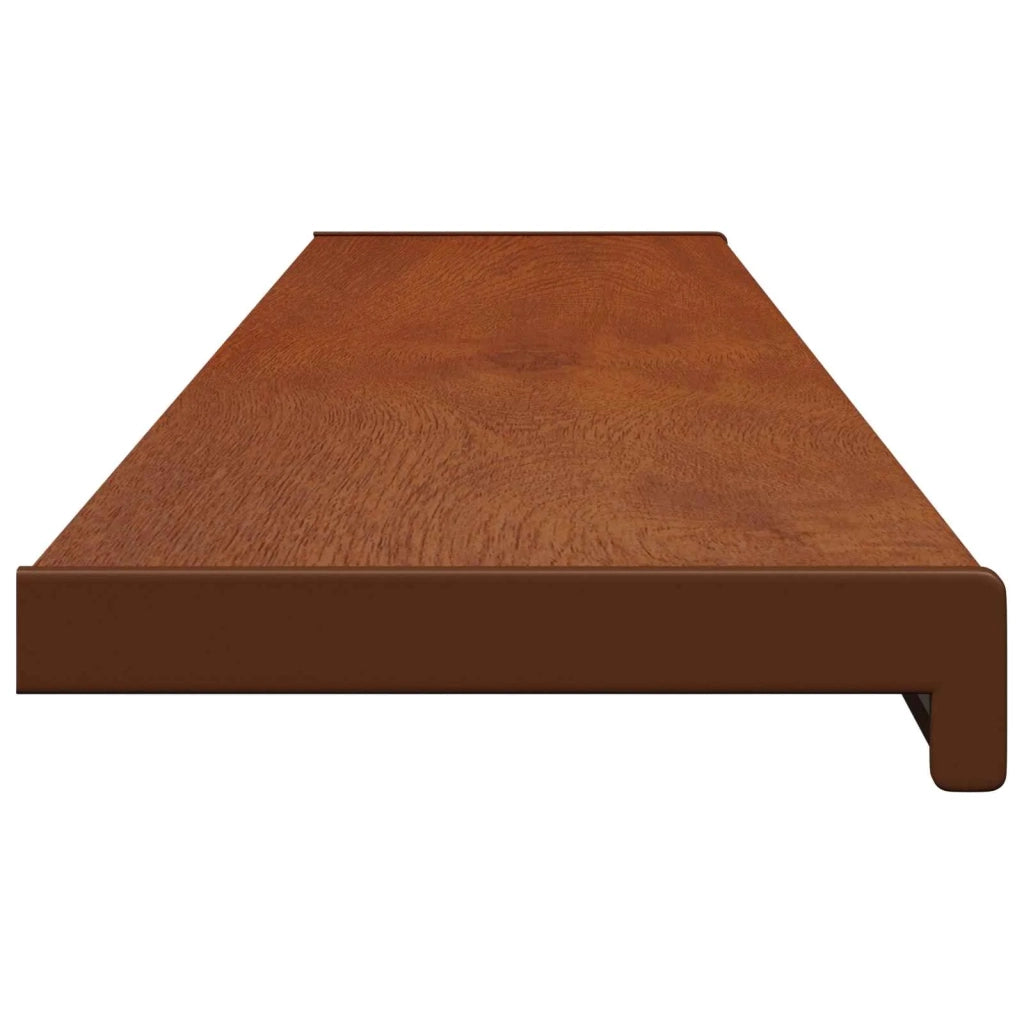 Soglia della Finestra Legno Marrone 120 x 25 x 4,5 cm PVC CFW8912982