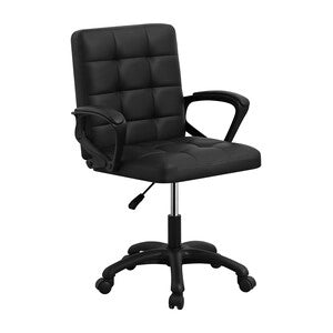 POLTRONA A GAS C/BRACCIOLI BEA PU NERO- 1,0 pz