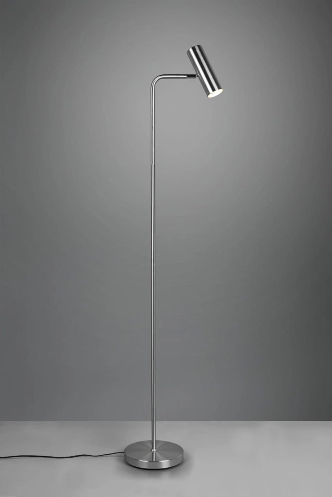 MARLEY PIANTANA SPOT CILINDRO ACCIAIO H. 151CM 1 LUCE ATTACCO GU10