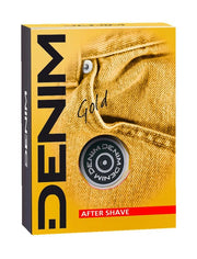 DENIM AFTER SHAVE DOPOBARBA 100ML GOLD FRESCA LOZIONE TONIFICANTE E RIVITALIZZANTE