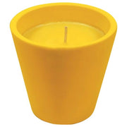 Caribe bicchiere in terracotta con citronella