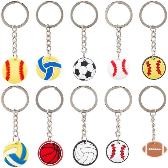 20 Stuks Volleybal Sleutelhangers in Bulk 

 translated to 

20 Stuks Chiavette da Volley in Lotti