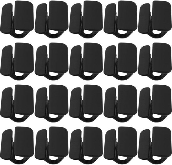 Clips di isolamento acustico 20X - Compatibili con Land Rover - Materiale plastico - Resistente al calore - Resistente al rumore - Codice OE LR027039 - Clips di isolamento