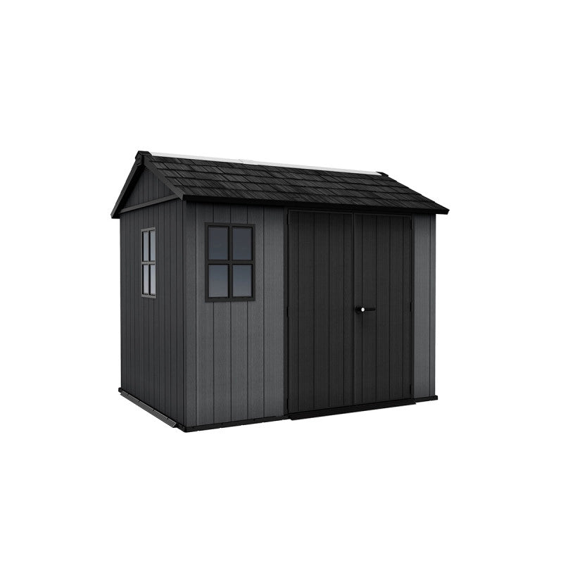 Casetta da giardino NEWTON PLUS 975 - 5,7 mÂ² - Grigio