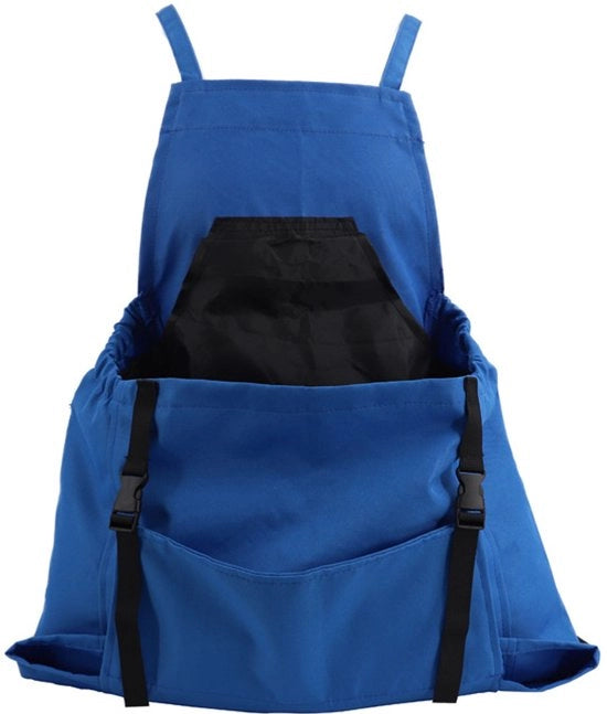 Giacca da giardinaggio con tasche per donne e uomini - Giacca da giardinaggio con tasca interna e cinturino - blu