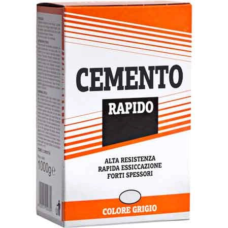 CEMENTO RAPIDO GRIGIO 5 kg - 4 pezzi
