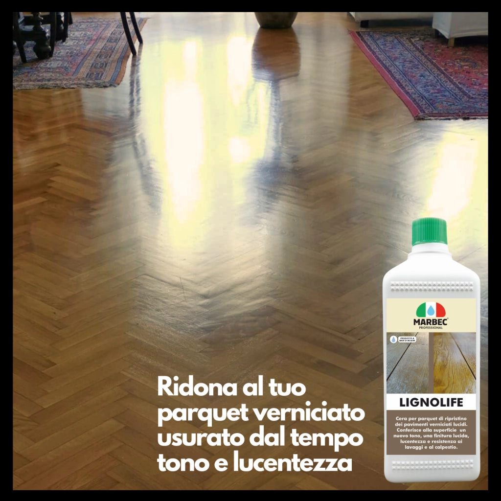 Prodotto per parquet rovinato LIGNOLIFE   5LT