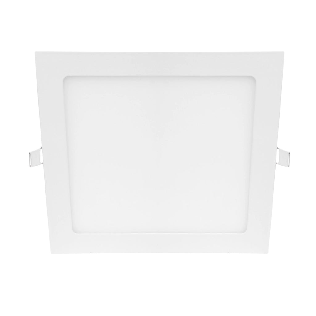 Pannello da incasso led slim quadrato 18w 6000K luce fredda