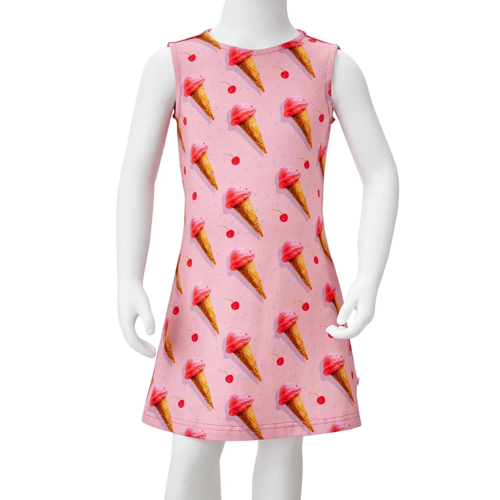 Abito da Bambina Rosa Chiaro 128 CFW1362121