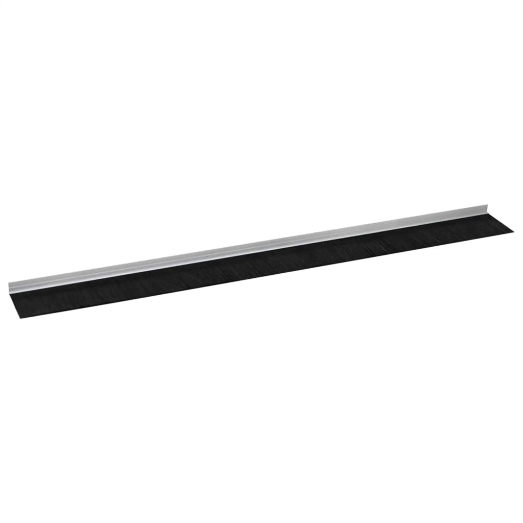 Spazzole per porte autoadesive 2 pcs Argento 100 cm 42019477