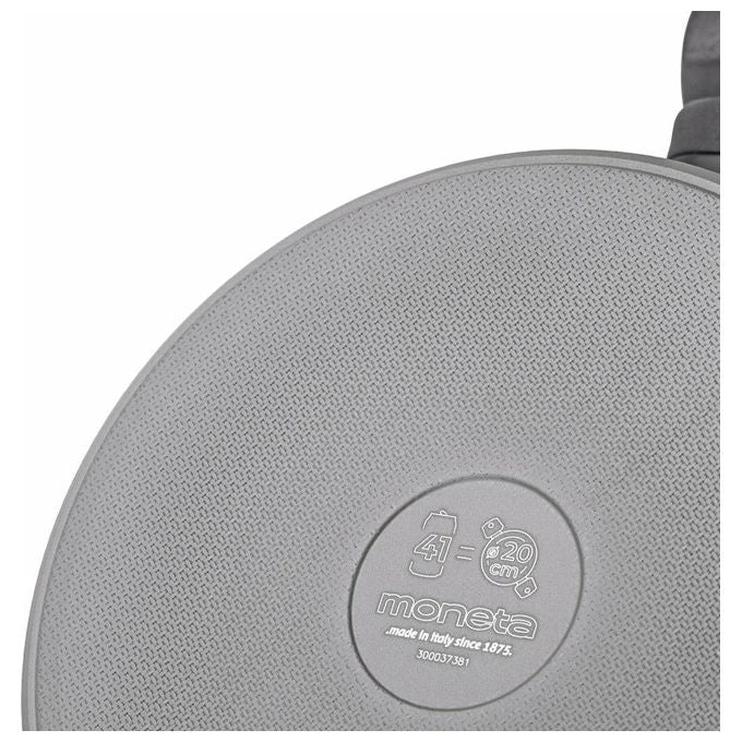 Moneta 0000990228 Melodia Finegres Tegame 2 Manici 28 cm Antiaderente Induzione colore Grigio