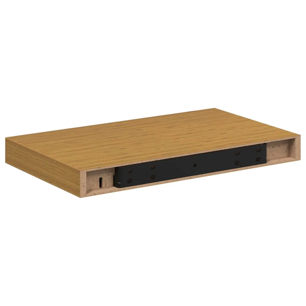 2 pz Scaffale da parete | Ripiano a parete | Mensola a parete Beige 40 x 23,5 x 4 cm