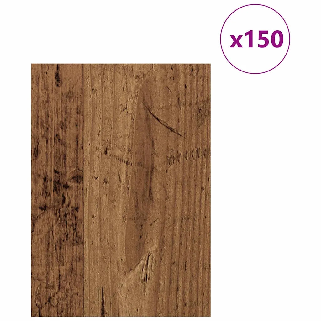 Pannelli decorativi 150 pcs Legno vecchio 21 x 30 x 0,27 cm 885579