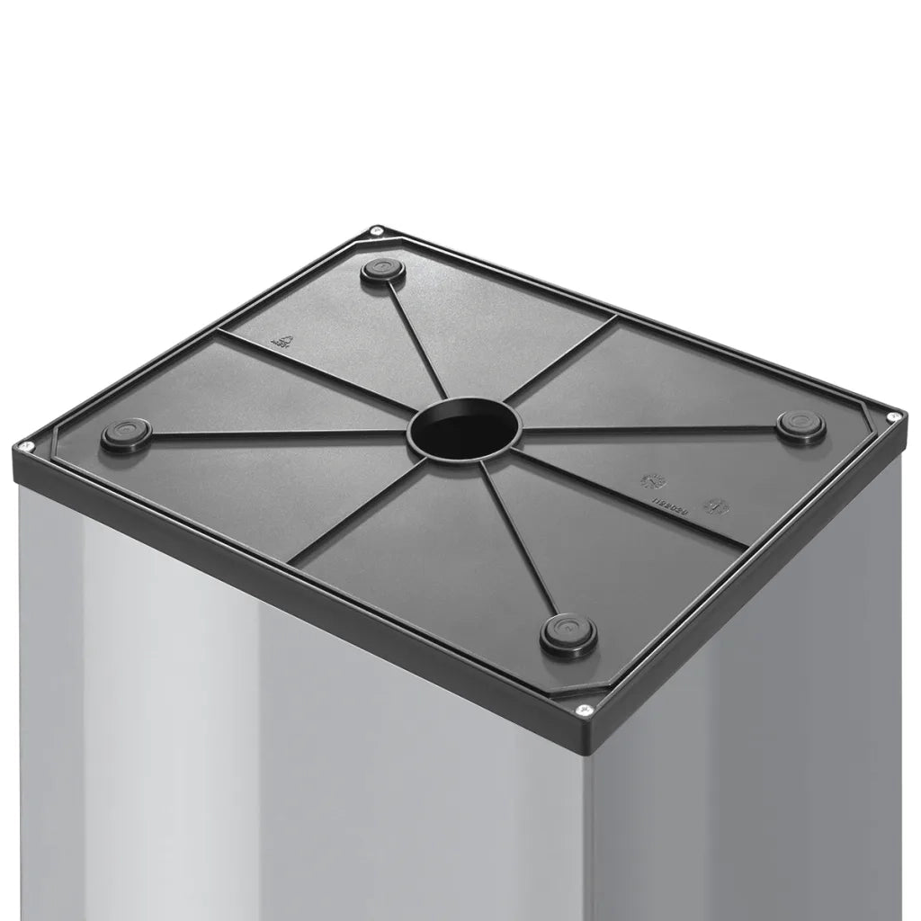 Hailo Pattumiera Big-Box Swing Taglia XL 52 L Argento 0860-221 415467