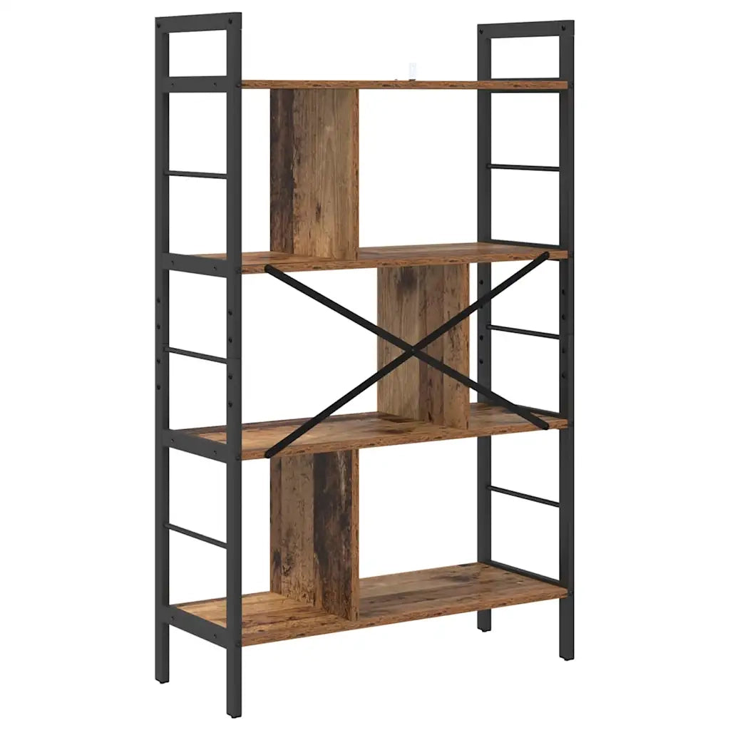 Libreria Legno vecchio 75 x 30 x 123,5 cm Legno multistrato 883968