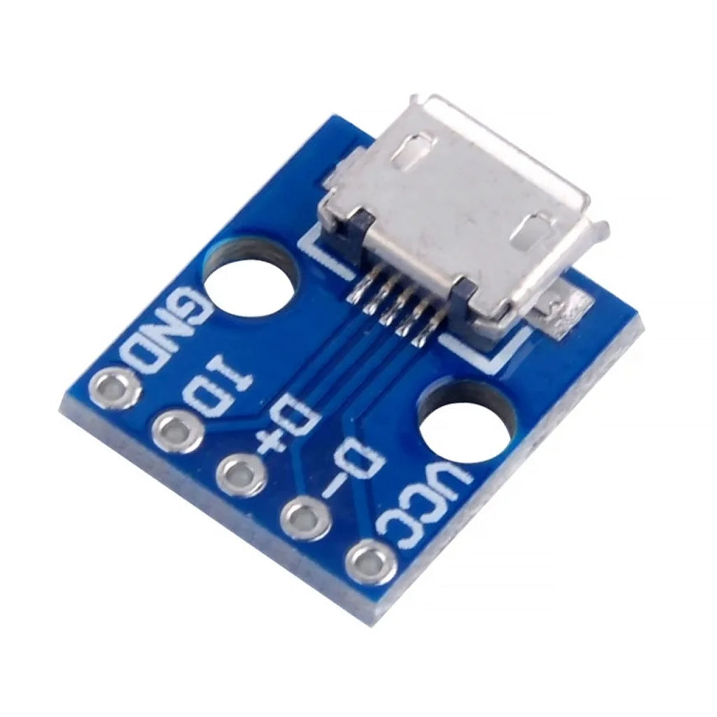 Alloggiamento Micro USB 5 Pin Rosfix – Alta Qualità, Montaggio su PCB | Dimensioni Compatte