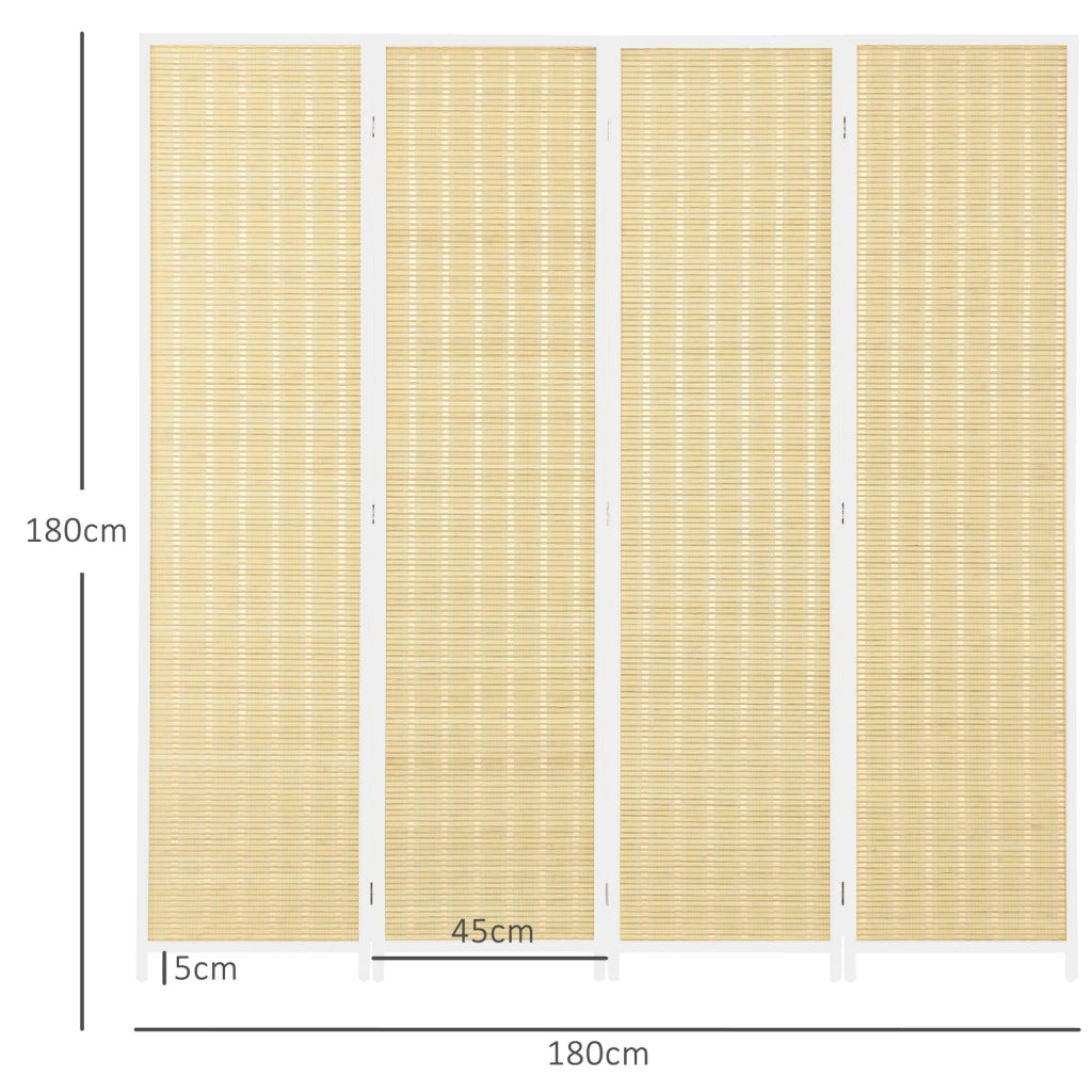 Paravento in legno ¨C Minimal ¨C 4 pannelli 180x180 cm