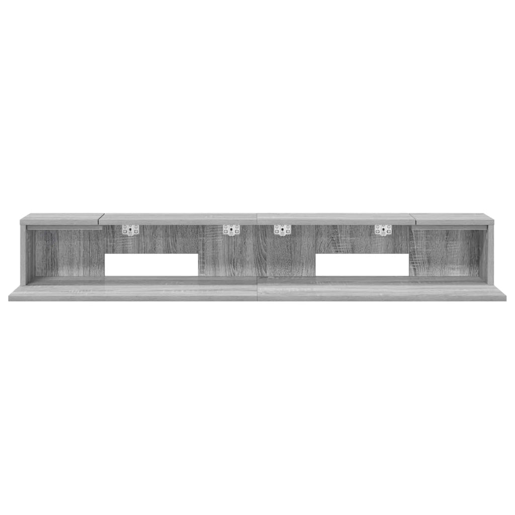 Scrivania studio Sonoma grigio 152 x 36 x 19,5 cm 8006697