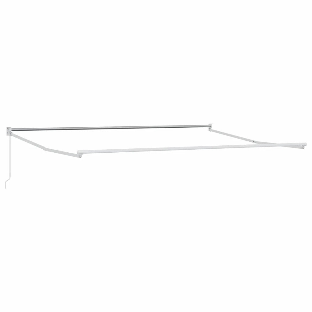 Tenda retrattile manuale Blu e Bianco 4 x 2 m 3418923