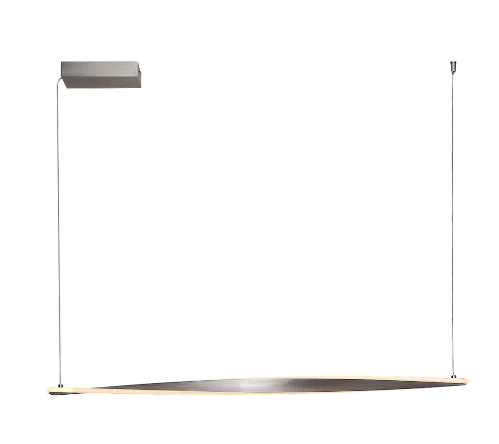 Lampada a sospensione LED Elvio Rabalux 110cm cromo