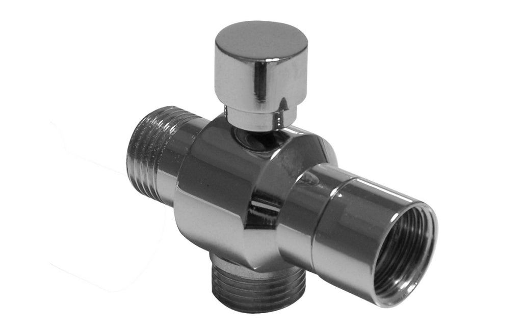 SUPPORTO PER DOCCIA CON DEVIATORE FMM- Cromo  1/2x1/2x1/2- ALBER- pezzi 1