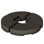 Base per Ombrellone ¨C Minimal ¨C 100x100x10,5 cm Marrone
