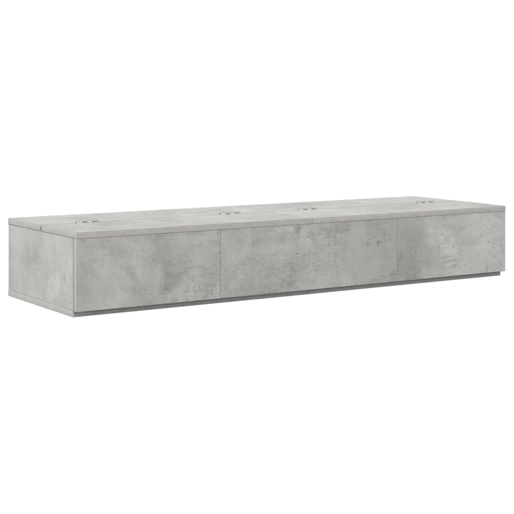 Scrivania studio Grigio Cemento 152 x 40 x 19,5 cm 8006671