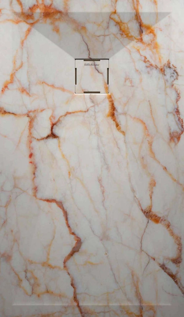 PIATTO DOCCIA MODELLO 3D - 140 X 80 - COLORE MARMOL CREMA