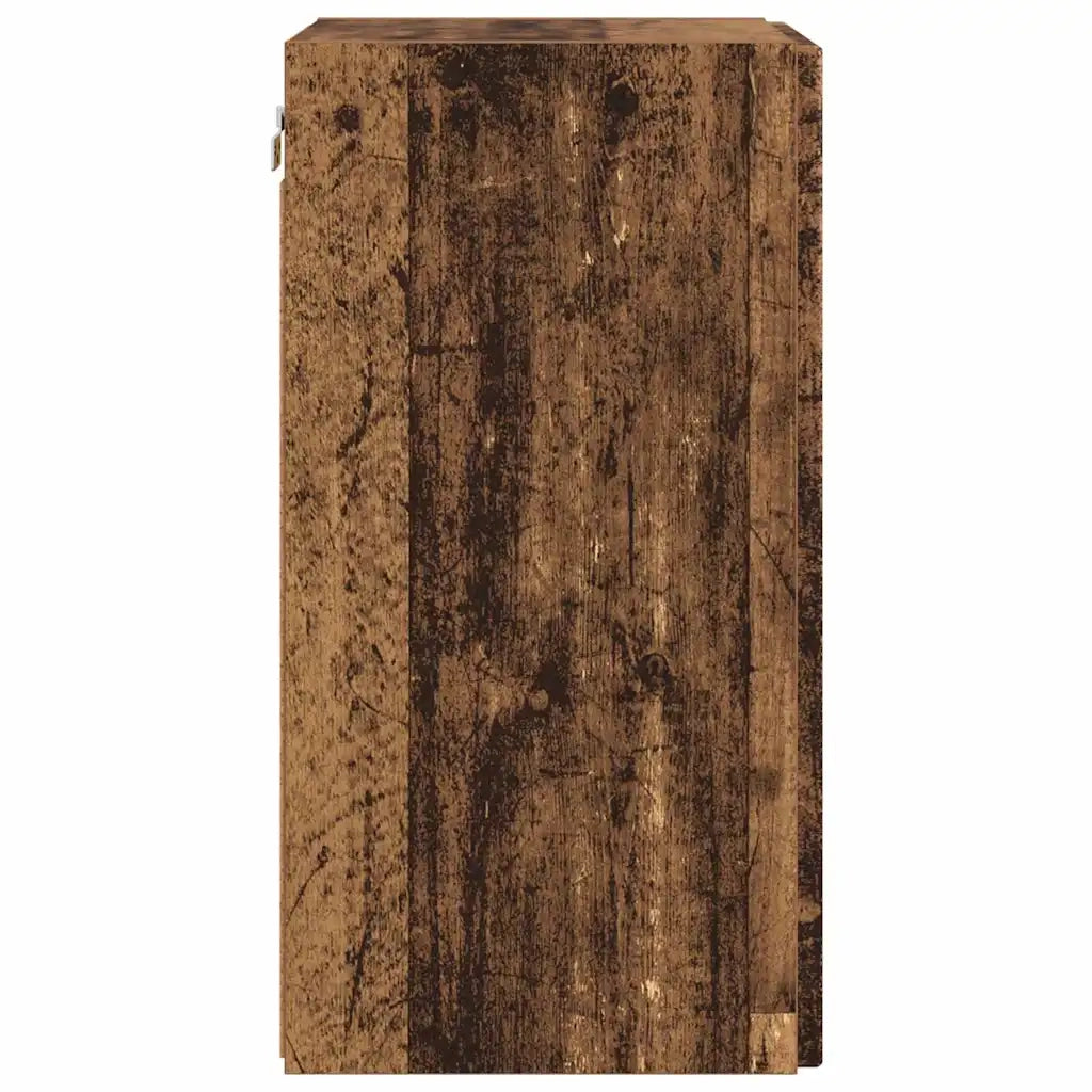 Mobile TV da parete Legno vecchio 30 x 31 x 60 cm 892285